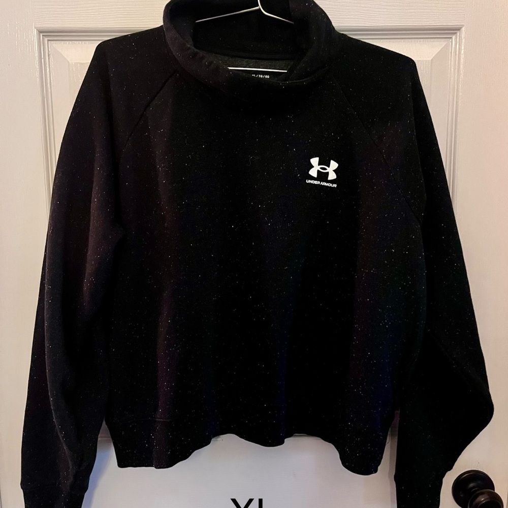 Under Armour Women's Black Cowl Neck Pullover Sweater